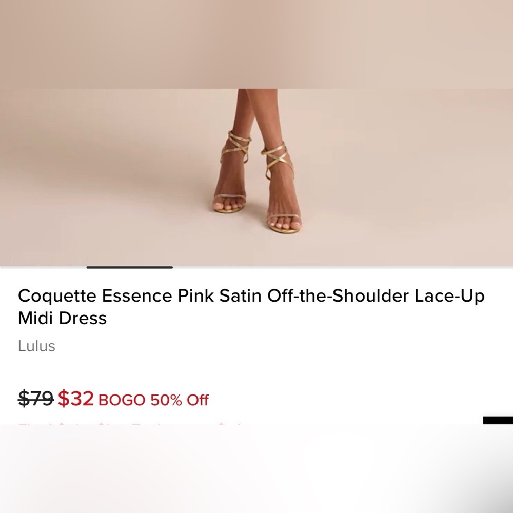 Lulu's Vibrant Pink Backless Dress - Picture 9 of 9